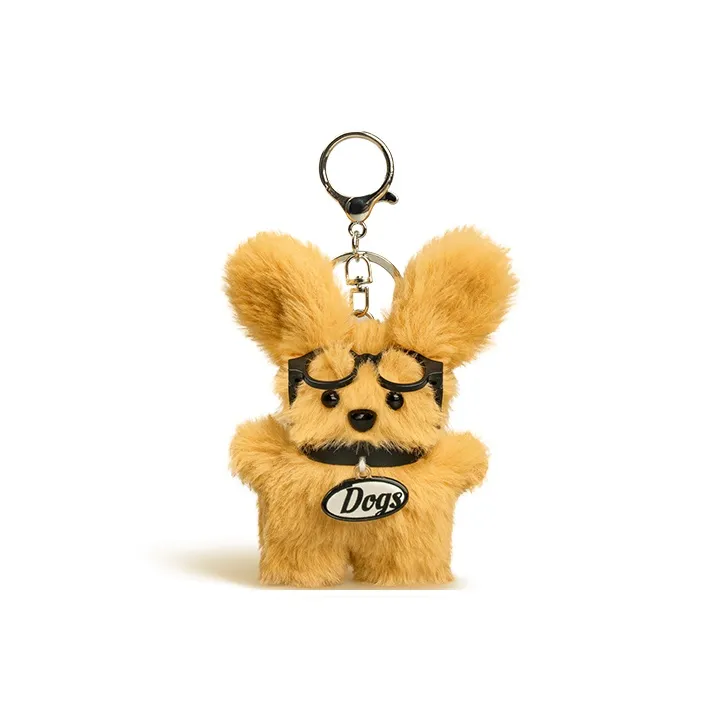 Jinnew Plush Keychains Unisex 10cm Height-12
