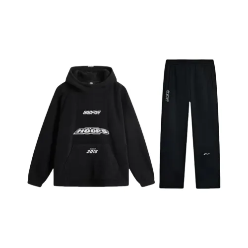 LiNing Casual Sportswear Unisex Black