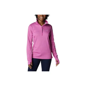 Columbia Park View™ Half Zip Fleece Sweatshirt Women's Pink Purple