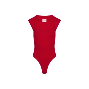 Rouje FW24 LIDY BODYSUIT Bodysuits Women's Red