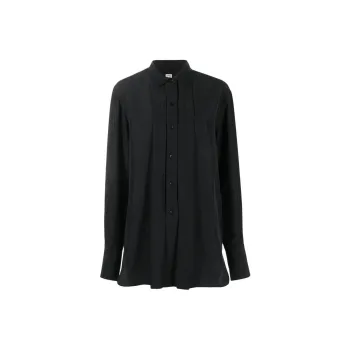 TOTEME Pleated Silk Shirt