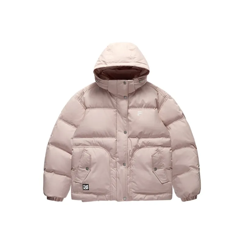 FILA FUSION Down Jacket Women's Rose Smoke Pink-0