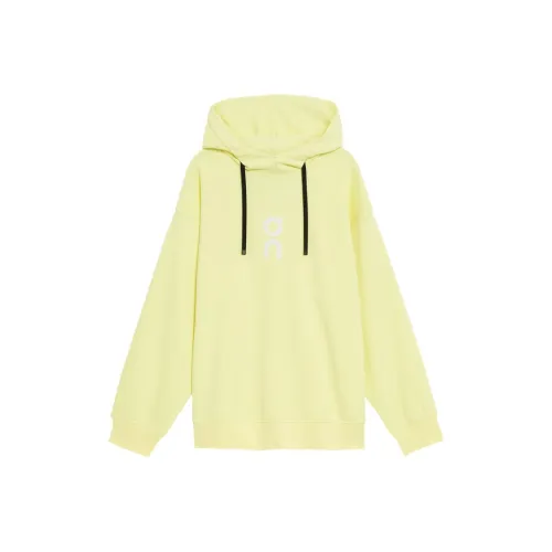 On Club Hoodie Sweatshirt Women's Light Yellow