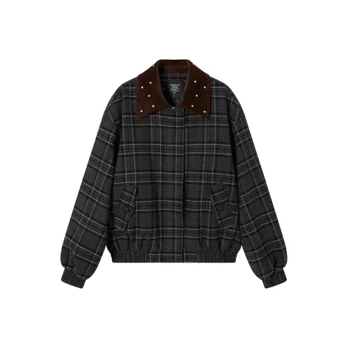 Ouyang Jackets Coats Women's Gray Gray