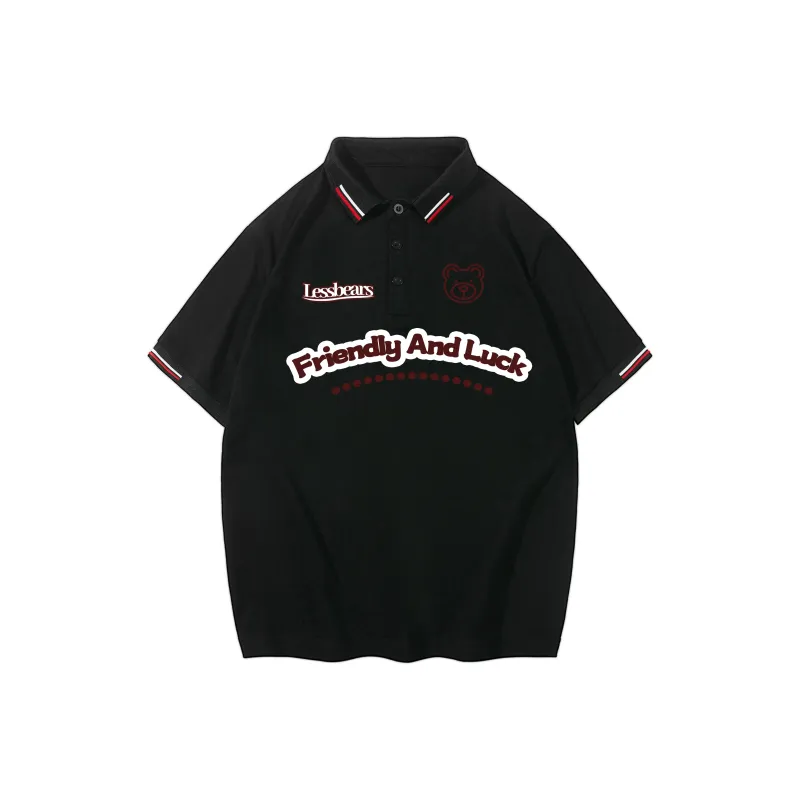 LESS BEARS Polo Shirts Unisex-0