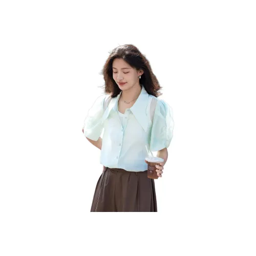 Dme Shirts Women's Mint Green