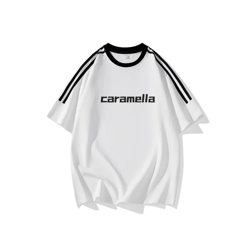 Caramella Drop Shoulder Sleeve T Shirt Women's-0