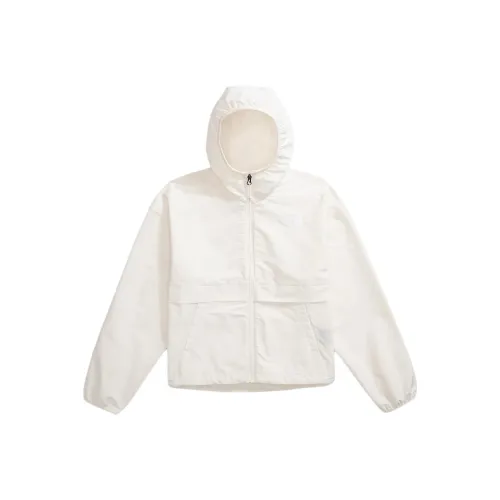 THE NORTH FACE Women's TNF™ Easy Wind Full Zip Jacket Jackets & Coats Women's White