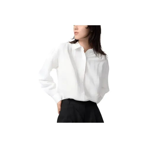 UNIQLO Comptoir Des Cotonniers Collaboration Shirts Women's Ecru