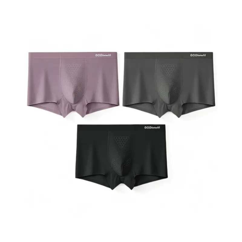 H YXIANG Underpants Men's 3 Pack-8