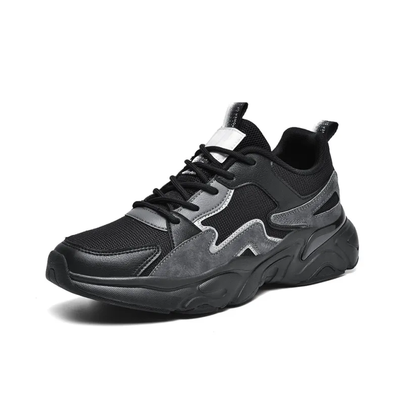 Vxv Cushioning, Breathable, Height Increasing Low Top Chunky Sneakers Men's-6