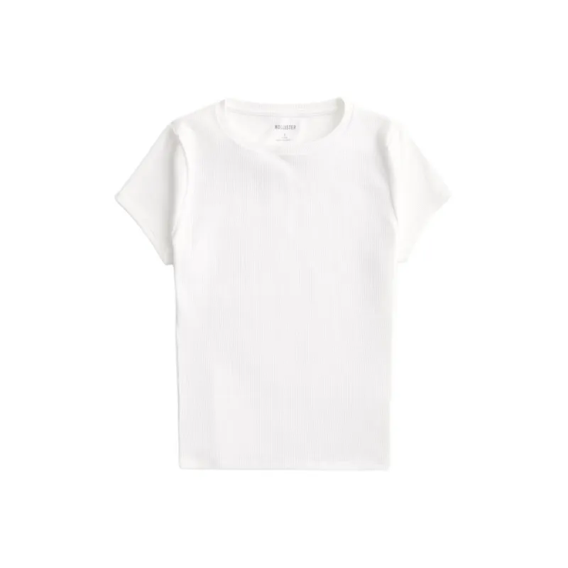 Hollister T Shirt Women's White-0
