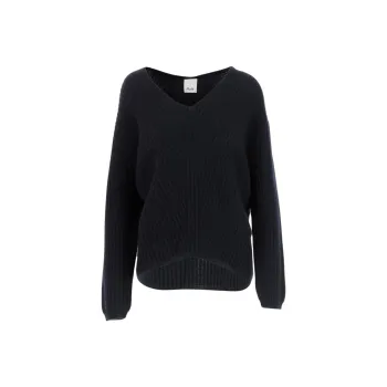 ALLUDE Ribbed Cashmere Sweater