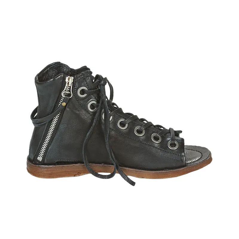 AirStep Roman Sandals Women's Black-1