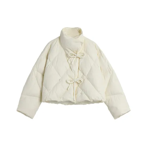 DESIGNER PLUS 여성 다운 재킷