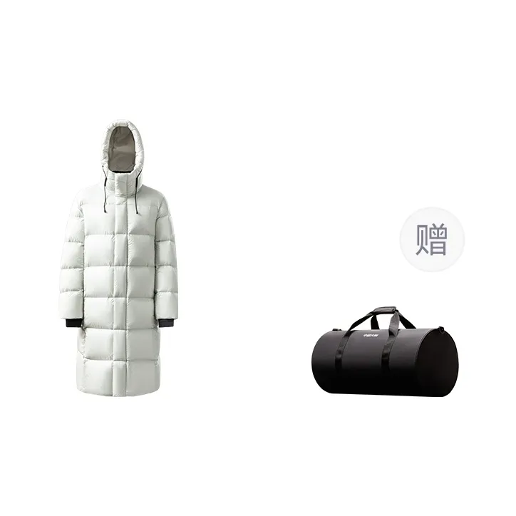 NETEASE China White Goose Flame Collection 2024 Fall Winter Long Thermal Cold Resistant Down Jacket Unisex-0