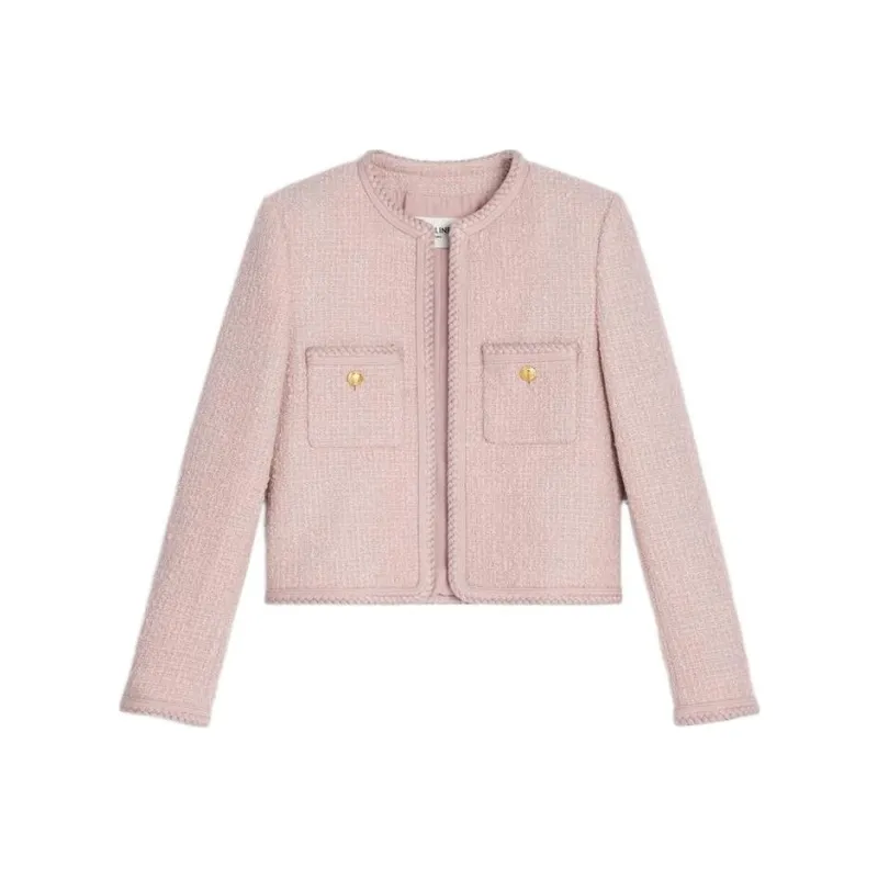 CELINE FW22 Jackets Coats Women's Pink-0
