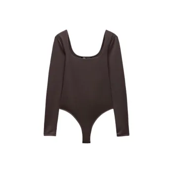 ZARA Bodysuits Women's Brown