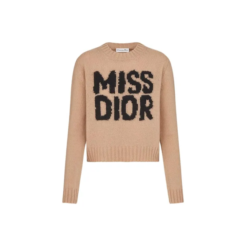DIOR Cashmere Sweater Women's Light Pink-0