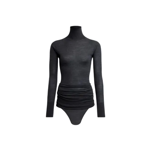 Maison Margiela Sheer Long sleeve Jersey Bodysuit