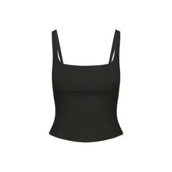 ARITZIA Sunday Best Roulade Top Camisole Women's BLACK/Black