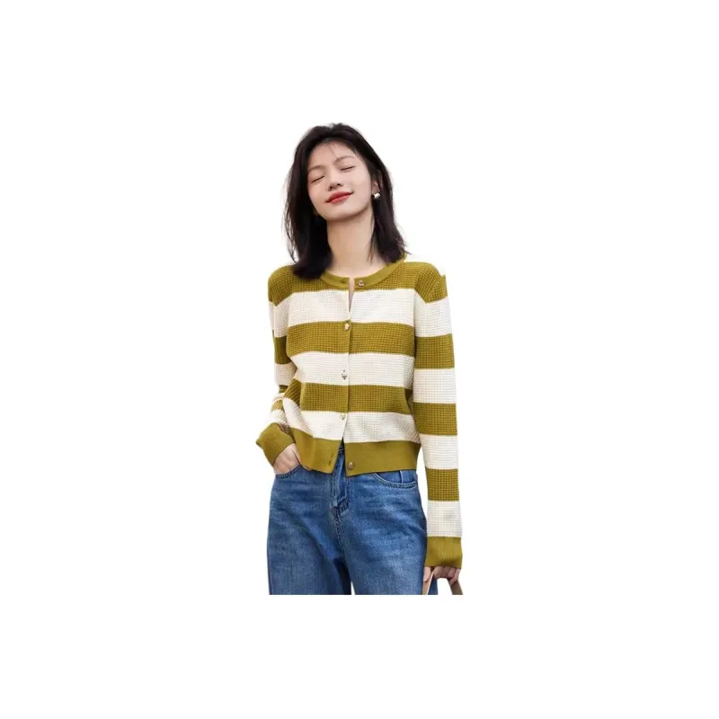 Demana Knitwear Women's Milk Taro Purple-1