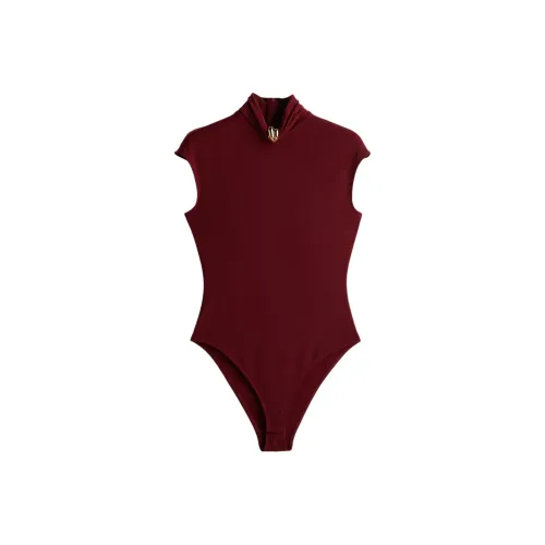 H&M Bodysuits Women's Burgundy