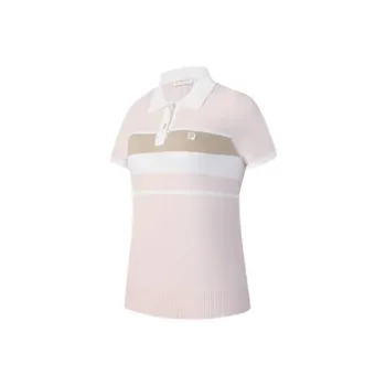 FILA Polo Shirt Women's Pink Thistle