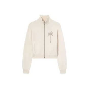 PALM ANGELS Palm Tree Knitted Track Top