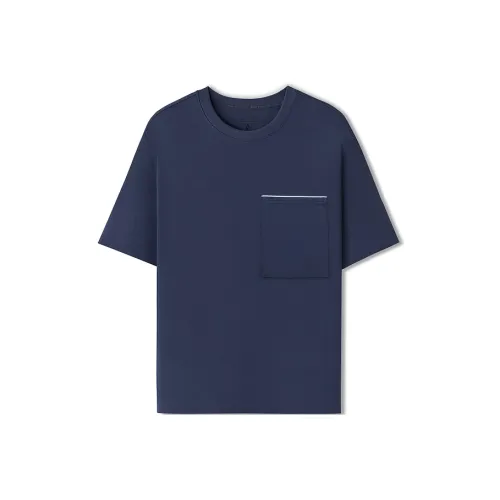 Skechers T Shirt Men's Captain Blue/01KA