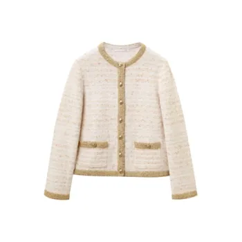 OVV Jackets & Coats Women's Light Orange Pattern