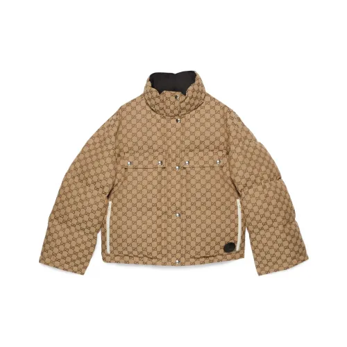 GUCCI Down Jacket Women's Camel