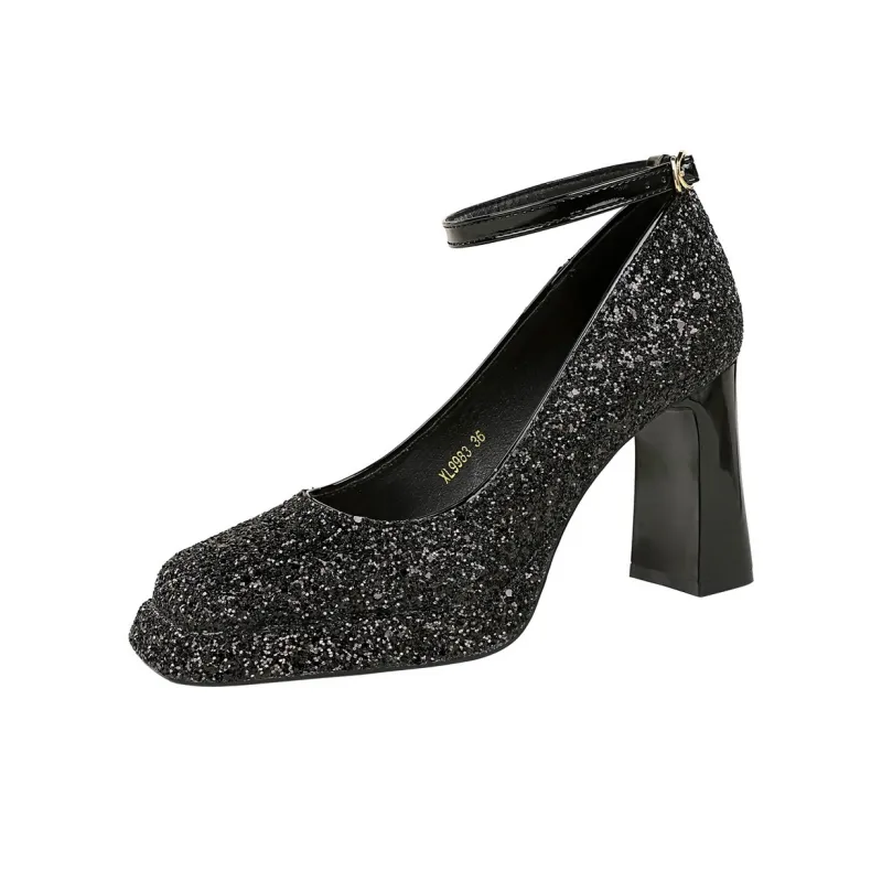 GOSO High Heels Women's Black-0