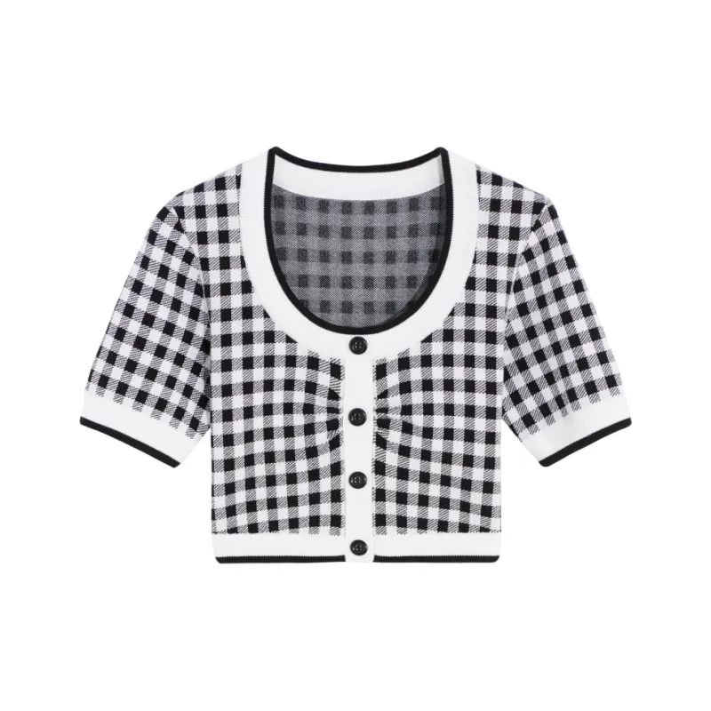 Bebe Knitwear Women's Black White-0
