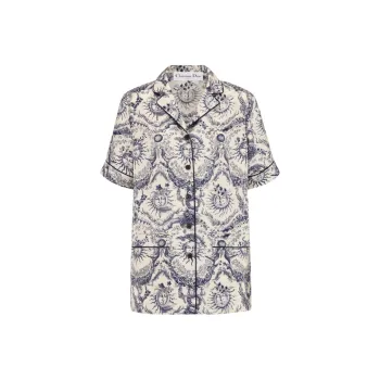 DIOR SS24 Shirt Women's Marine Blue