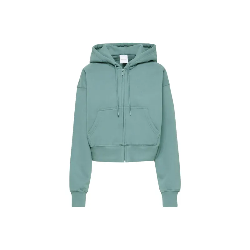 ARITZIA SS24 Cozy Fleece Boyfriend Boxy Zip Hoodie Sweatshirt Women's-12