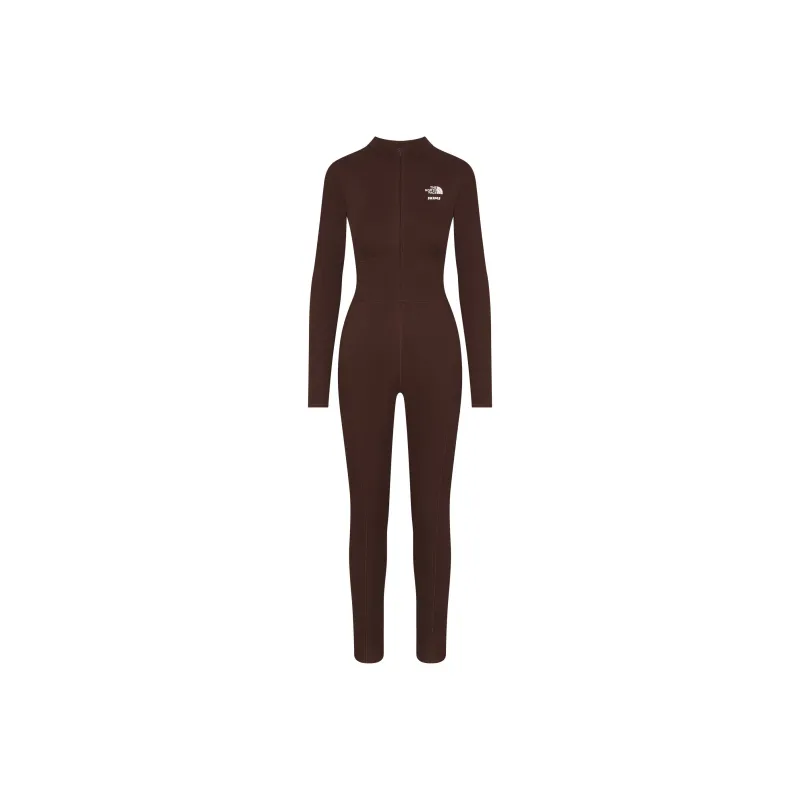 Skims X Tnf Refina Bodysuit Cocoa-0