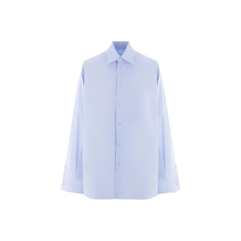 MM6 Maison Margiela Panelled Detailed Long Sleeved Shirt-0