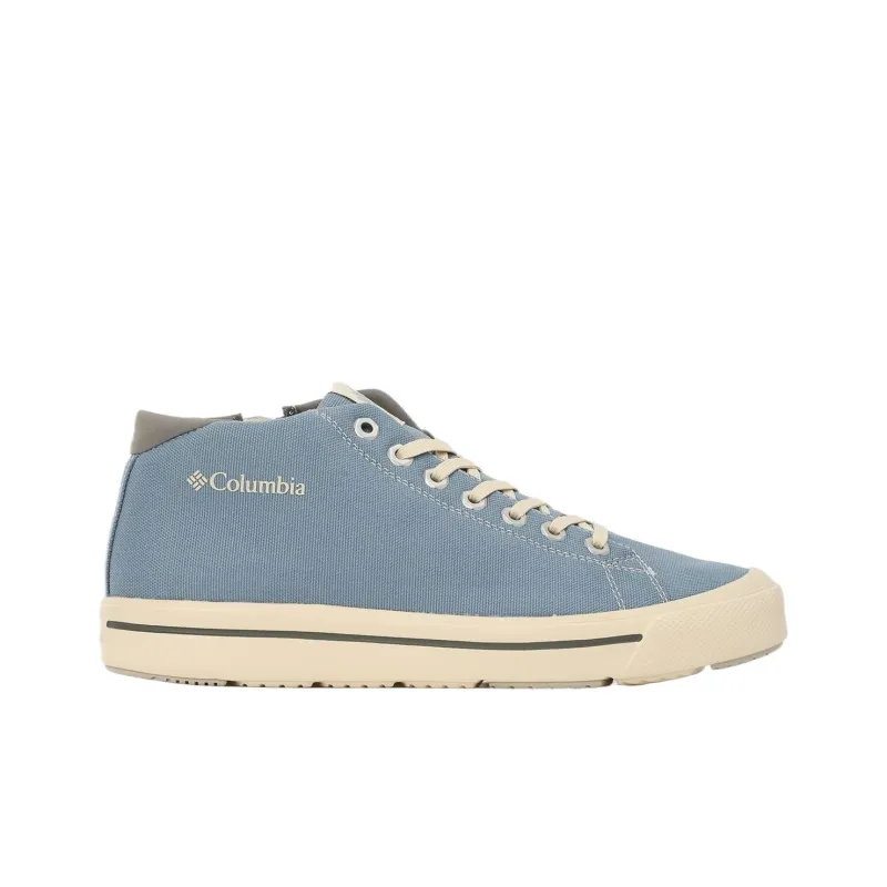 Columbia HAWTHORNE Anti Slip Wear Resistant Mid Top Canvas Shoes Unisex Ripple Blue-1