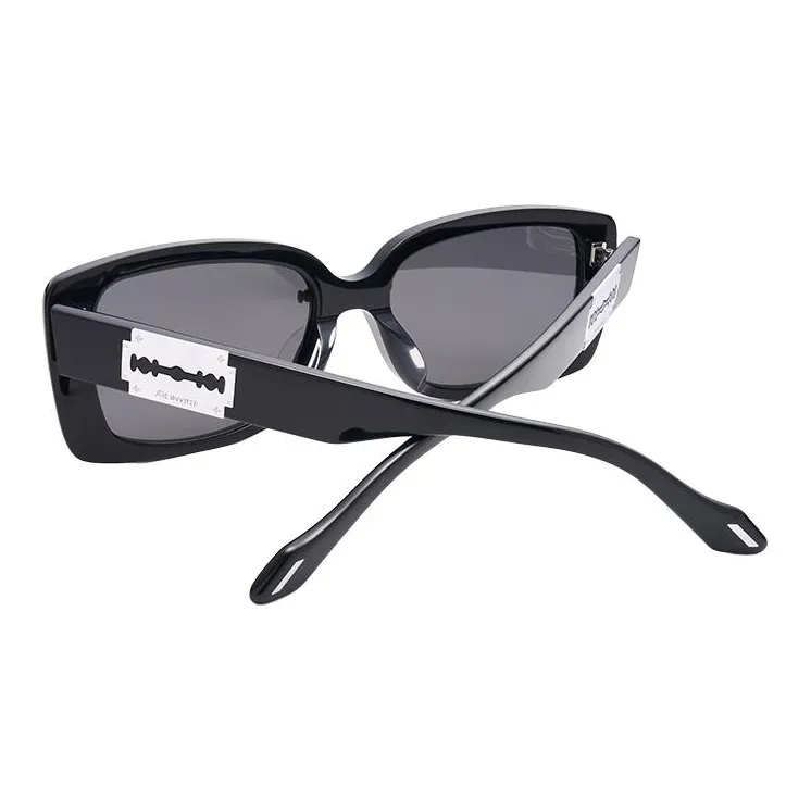 THE OWNER Plate Frame Rectangular Sunglasses Unisex-2