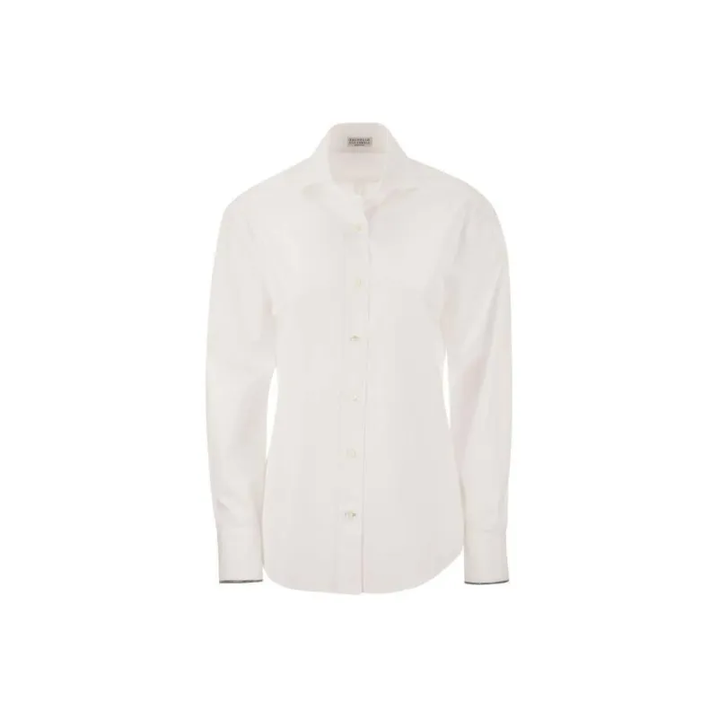 Brunello Cucinelli Long Sleeved Button Up Shirt-0
