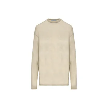PRADA Long Sleeved Crewneck T Shirt
