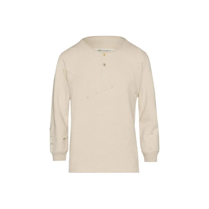 Maison Margiela Distressed Invitation Sweatshirt-0
