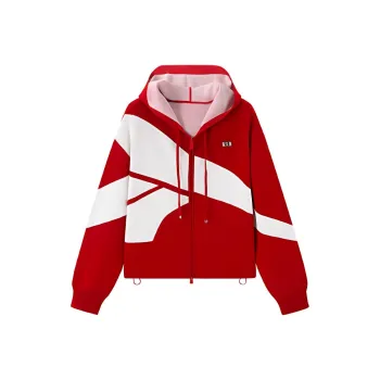 PEACEBIRD New Year Knitwear Women's Cherry Red