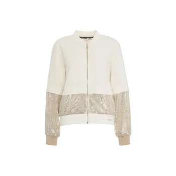 LIU·JO Sequin embellished Bomber Jacket