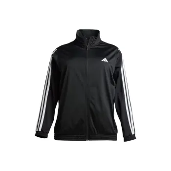 Adidas Free Shipping With AdiClub Tricot 3 Stripes Track Jacket Plus Size