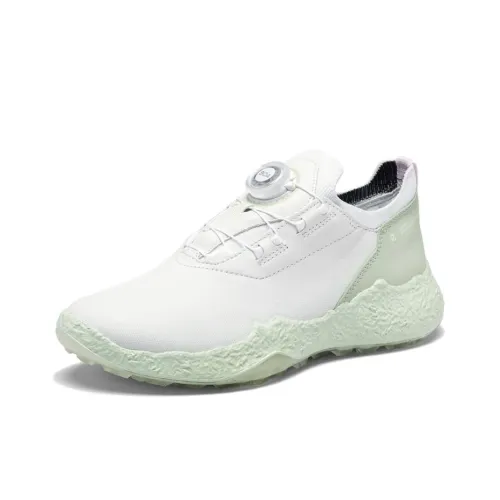 Ecco GOLF BIOM H5 Low Top Golf Shoes Women's White Green
