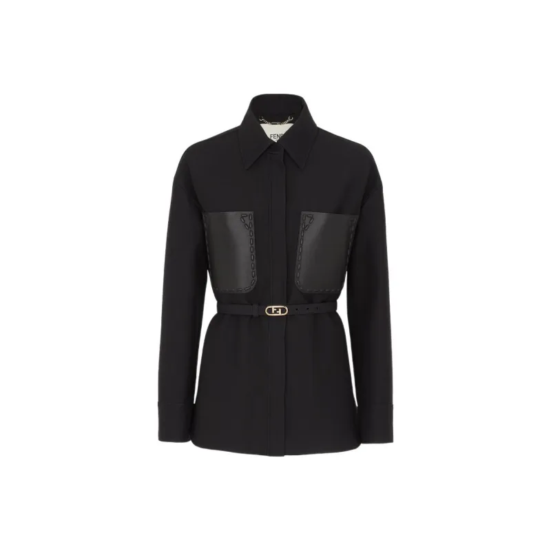 FENDI SS23 Jacket Women's Black-0