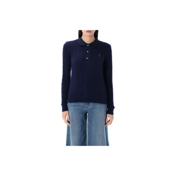 Polo Ralph Lauren Cable Knit Polo Jumper