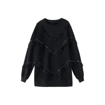Mapping Sweatshirt Women's Black